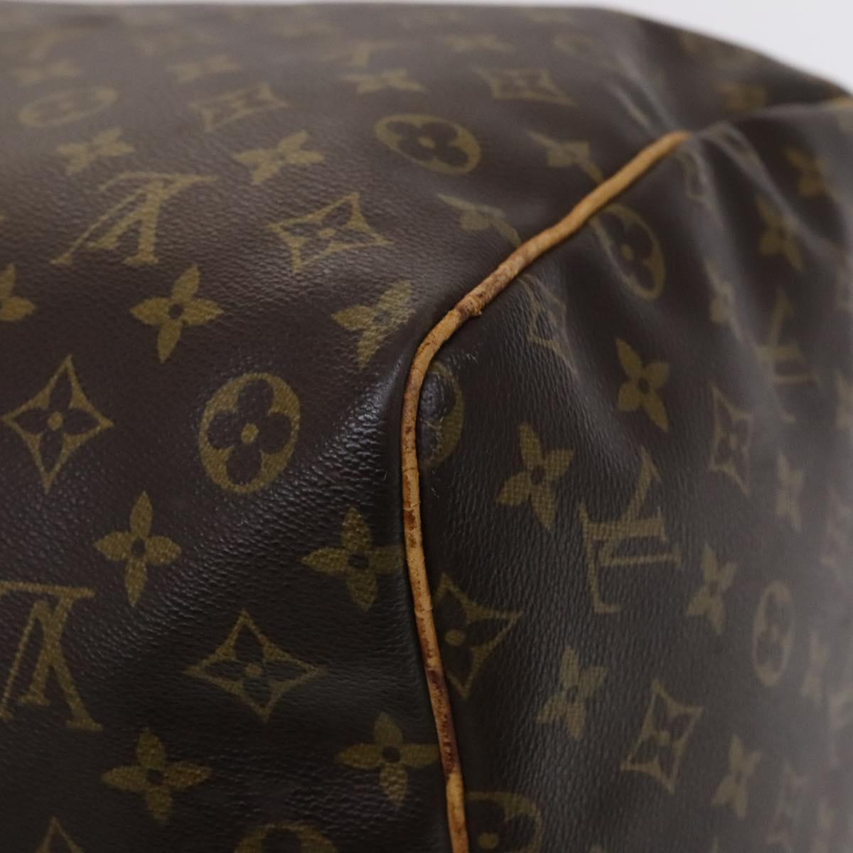 LOUIS VUITTON Monogram Keepall 60 Boston Bag M41422 LV Auth 113881