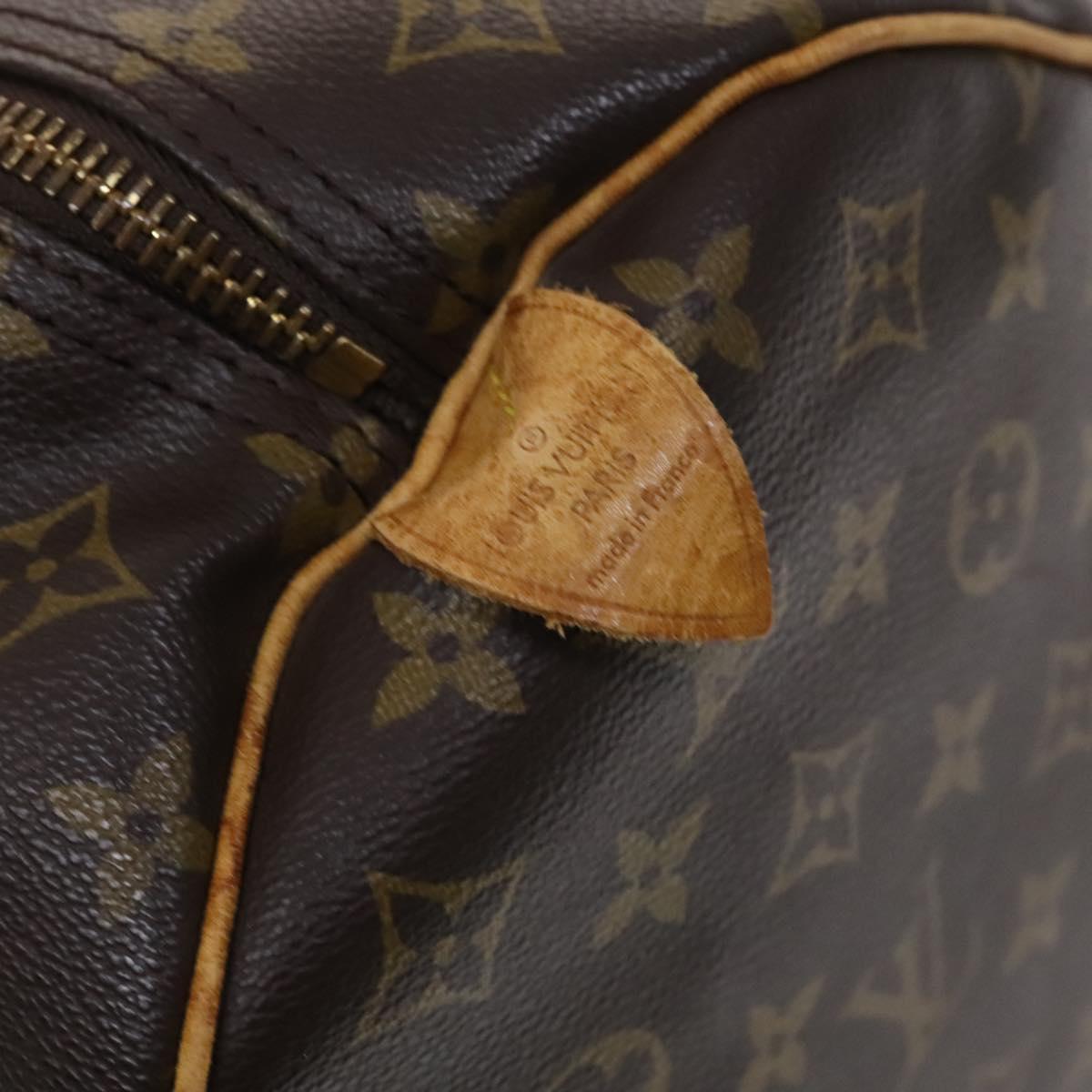 LOUIS VUITTON Monogram Keepall 60 Boston Bag M41422 LV Auth 113881