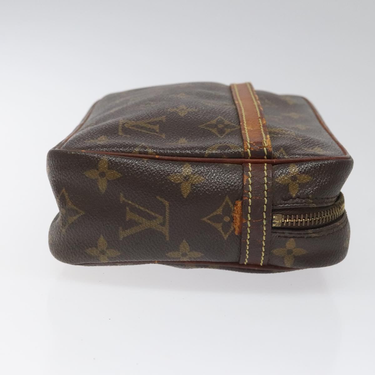 LOUIS VUITTON Monogram Compiegne 23 Clutch Bag M51847 LV Auth 113954