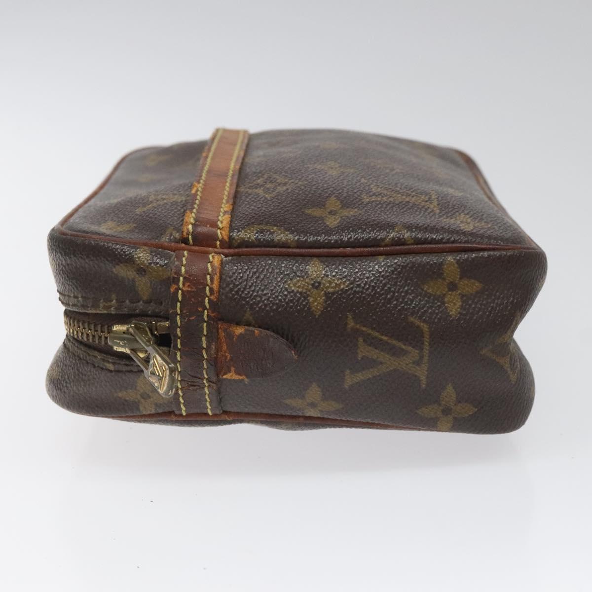 LOUIS VUITTON Monogram Compiegne 23 Clutch Bag M51847 LV Auth 113954