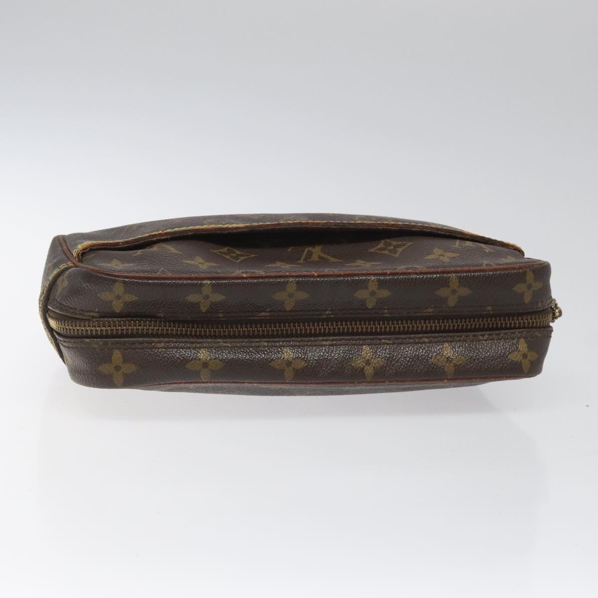 LOUIS VUITTON Monogram Compiegne 23 Clutch Bag M51847 LV Auth 113954