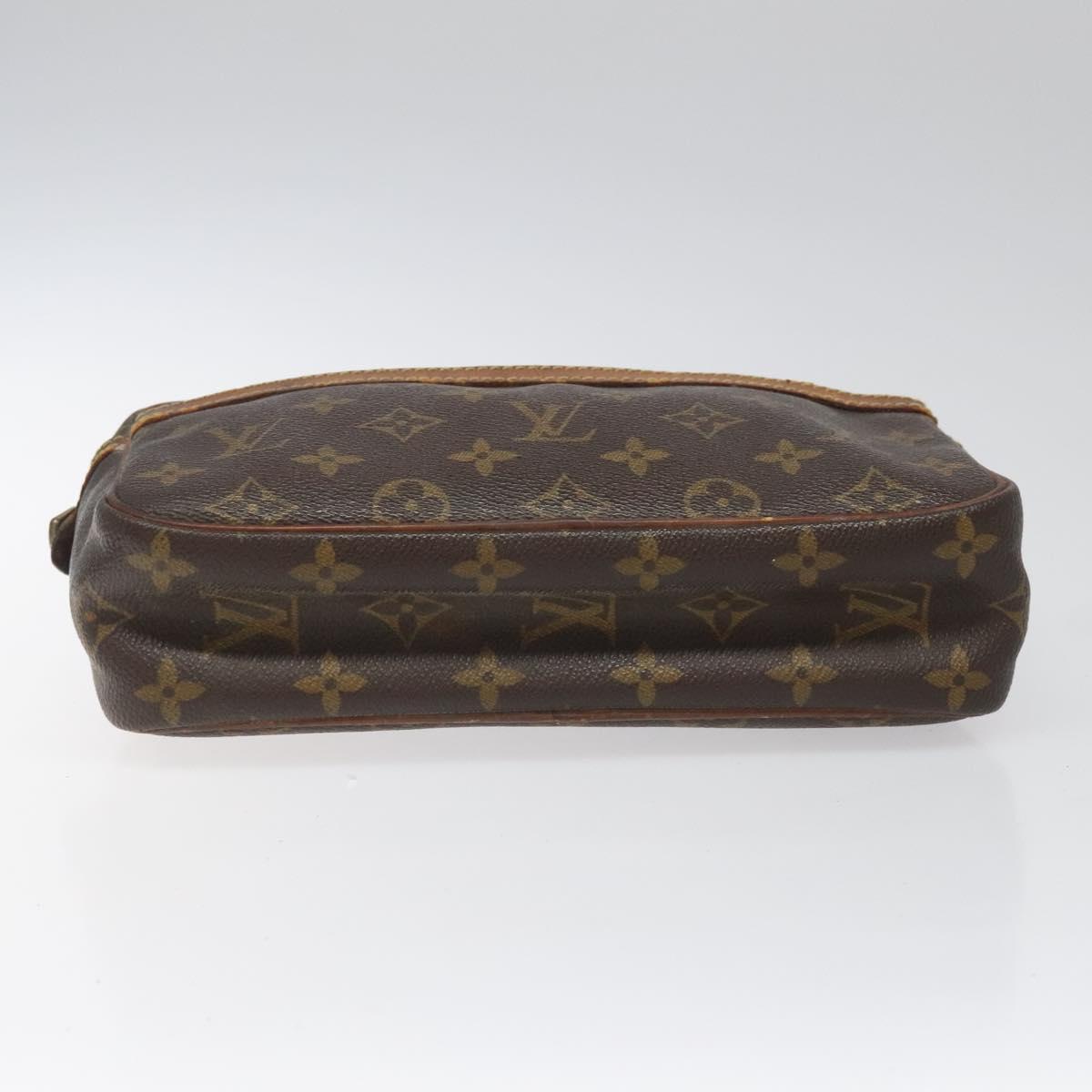 LOUIS VUITTON Monogram Compiegne 23 Clutch Bag M51847 LV Auth 113954