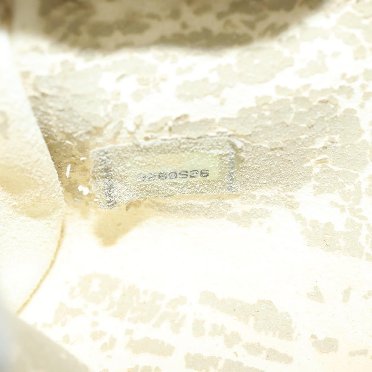 CHANEL COCO Mark Pouch Caviar Skin Black Gold CC Auth 114009