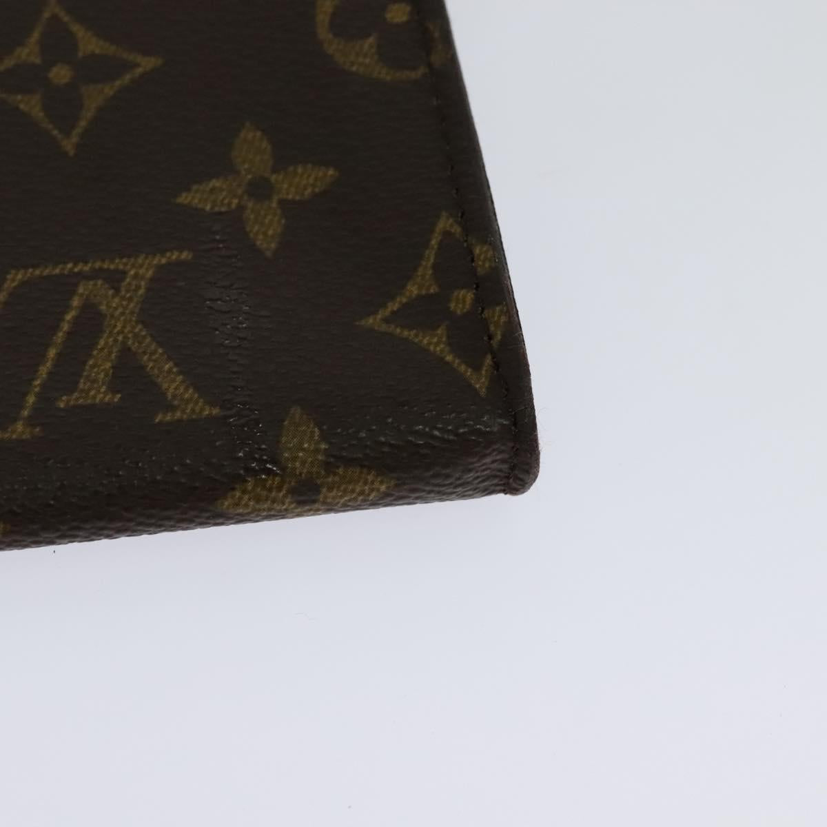 LOUIS VUITTON Monogram Bucket PM Accessory Pouch LV Auth 114014