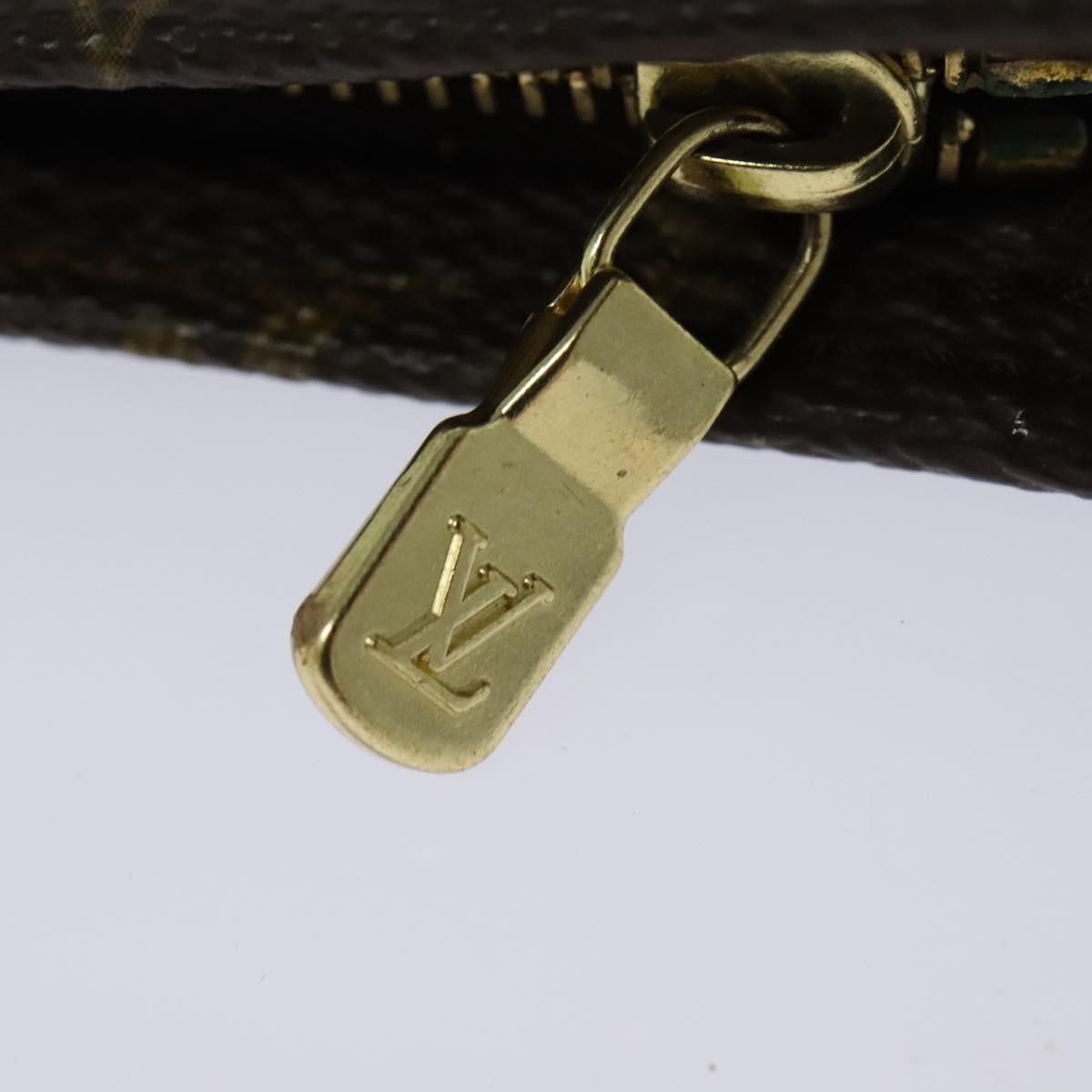 LOUIS VUITTON Monogram Bucket PM Accessory Pouch LV Auth 114014