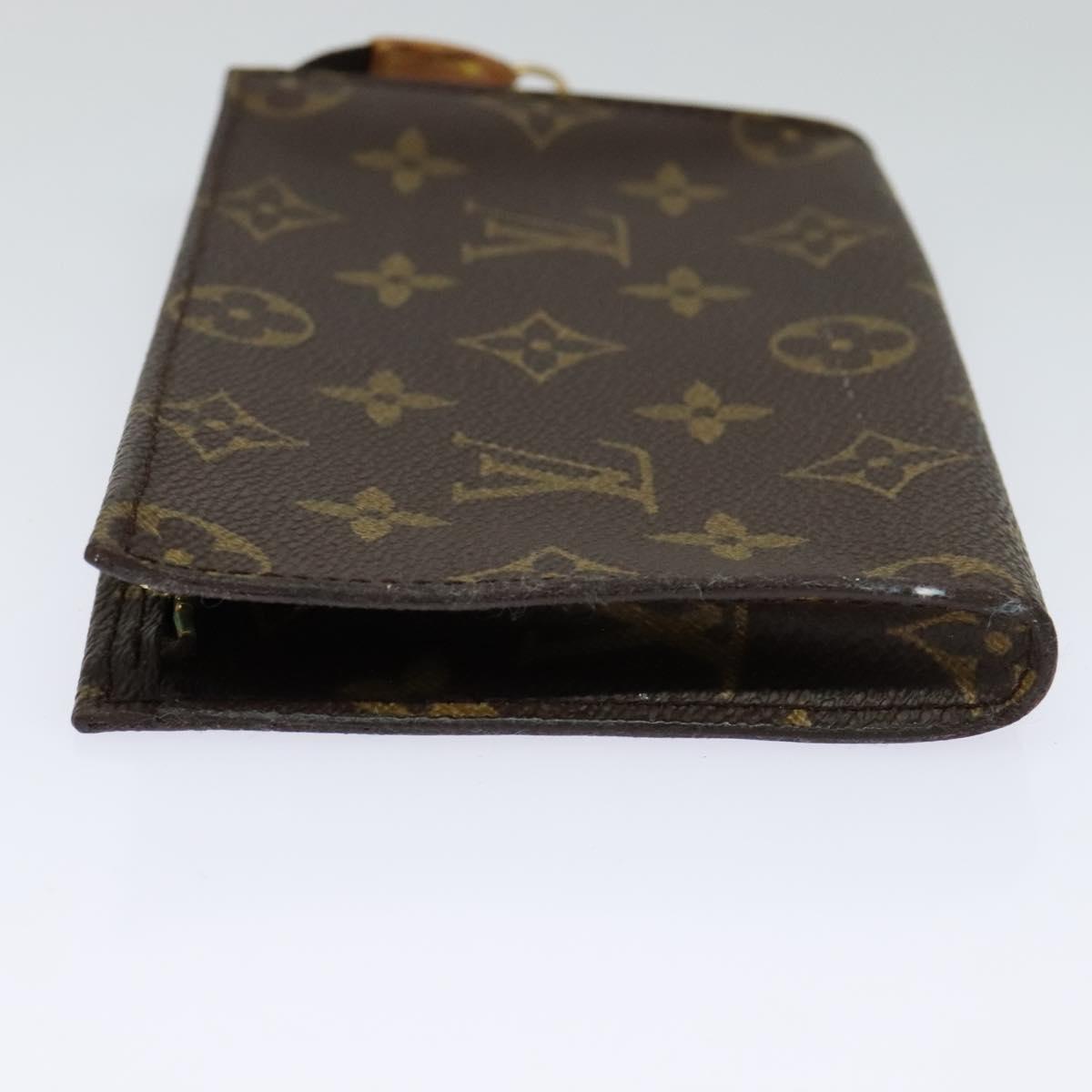 LOUIS VUITTON Monogram Bucket PM Accessory Pouch LV Auth 114014