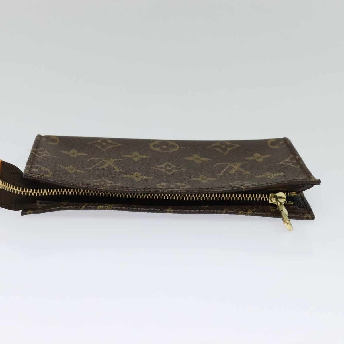 LOUIS VUITTON Monogram Bucket PM Accessory Pouch LV Auth 114014
