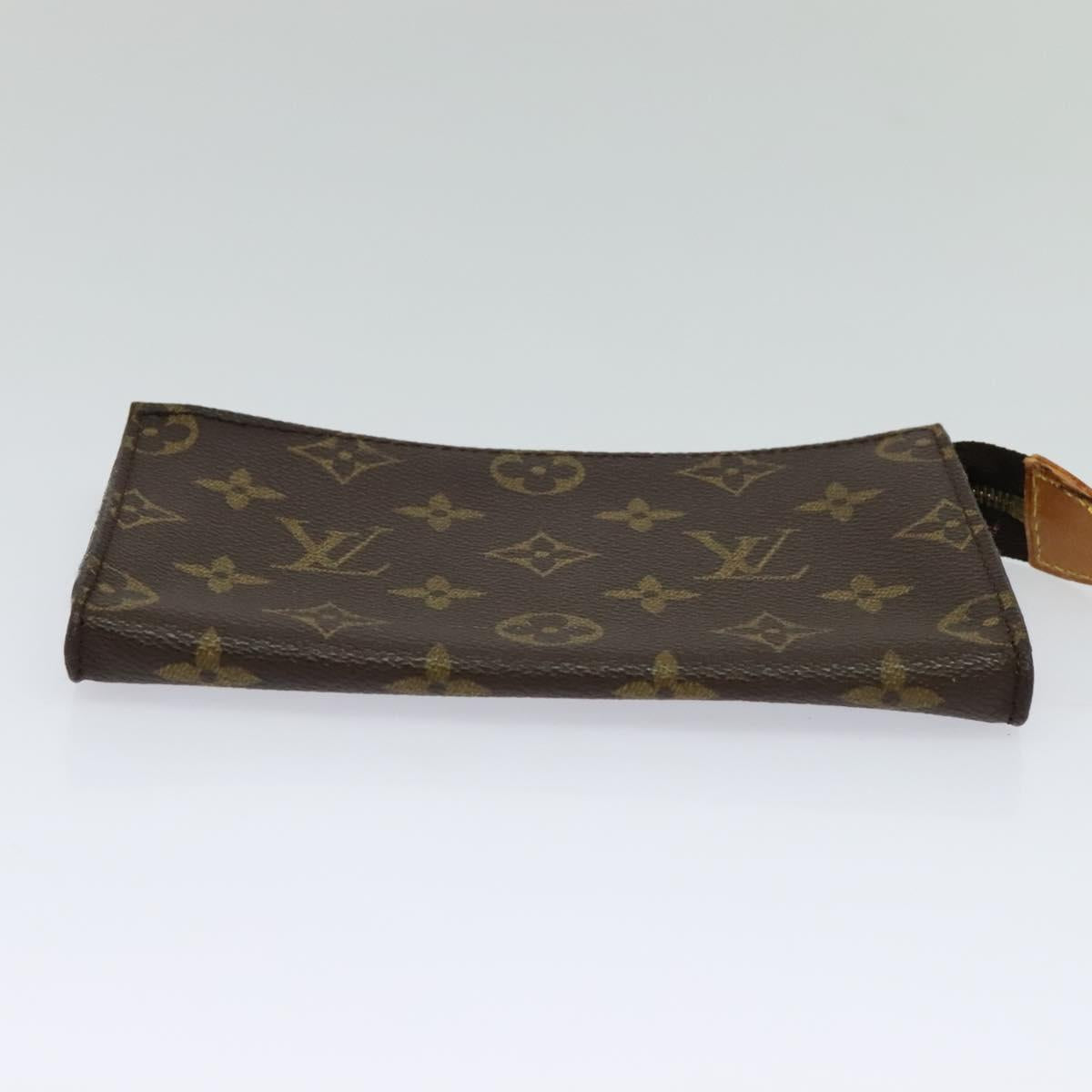 LOUIS VUITTON Monogram Bucket PM Accessory Pouch LV Auth 114014
