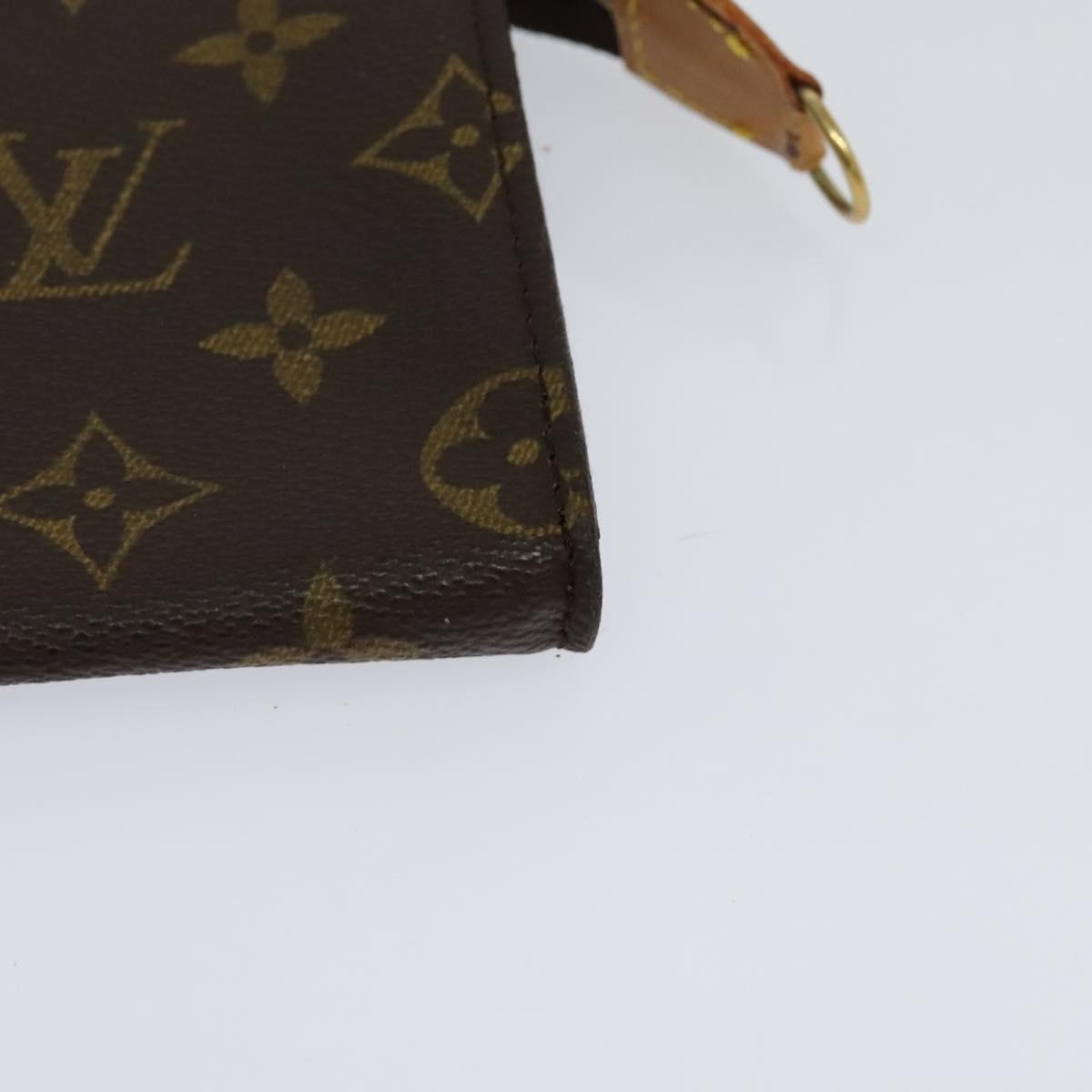 LOUIS VUITTON Monogram Bucket PM Accessory Pouch LV Auth 114014