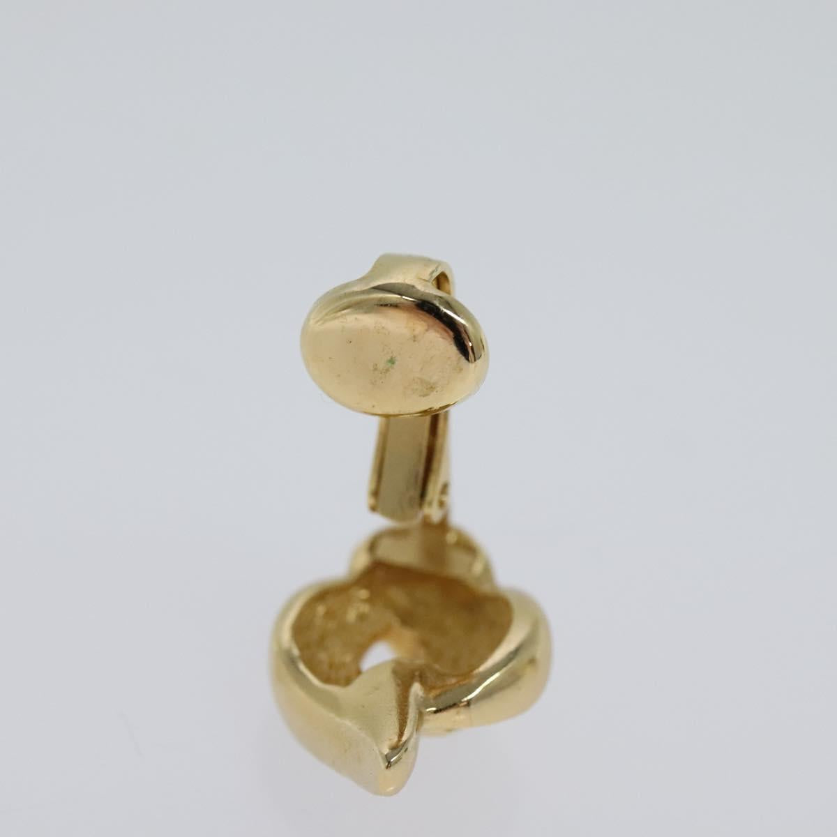 Christian Dior Earring metal Gold Auth 114144
