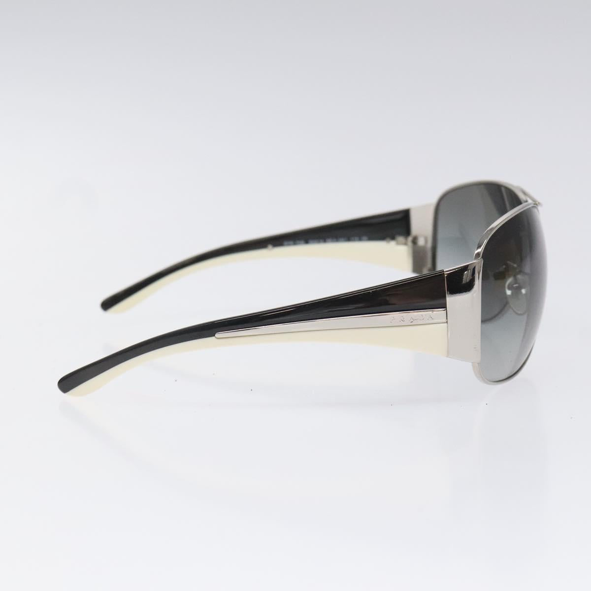 PRADA Sunglasses plastic Black Auth 114158