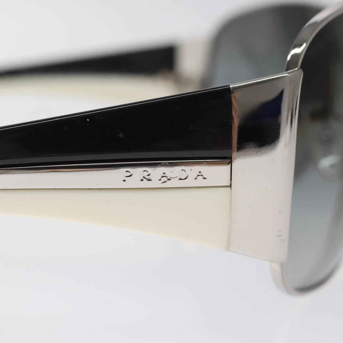 PRADA Sunglasses plastic Black Auth 114158
