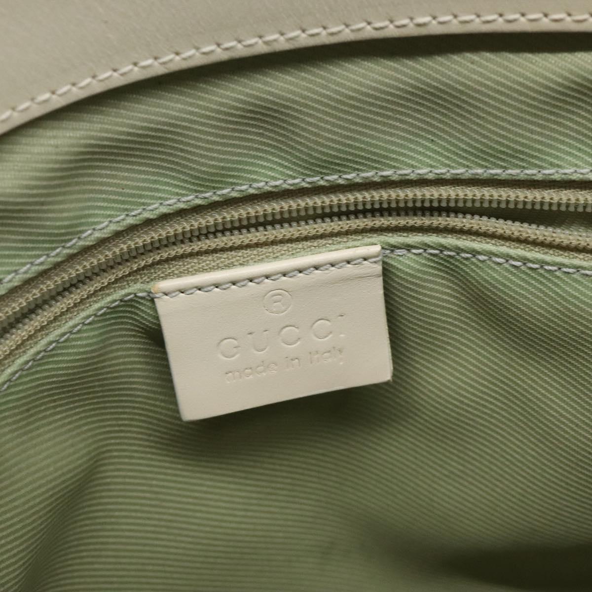 GUCCI GG Canvas Tote Bag Peppermint Gold 001 1098 Auth 114291
