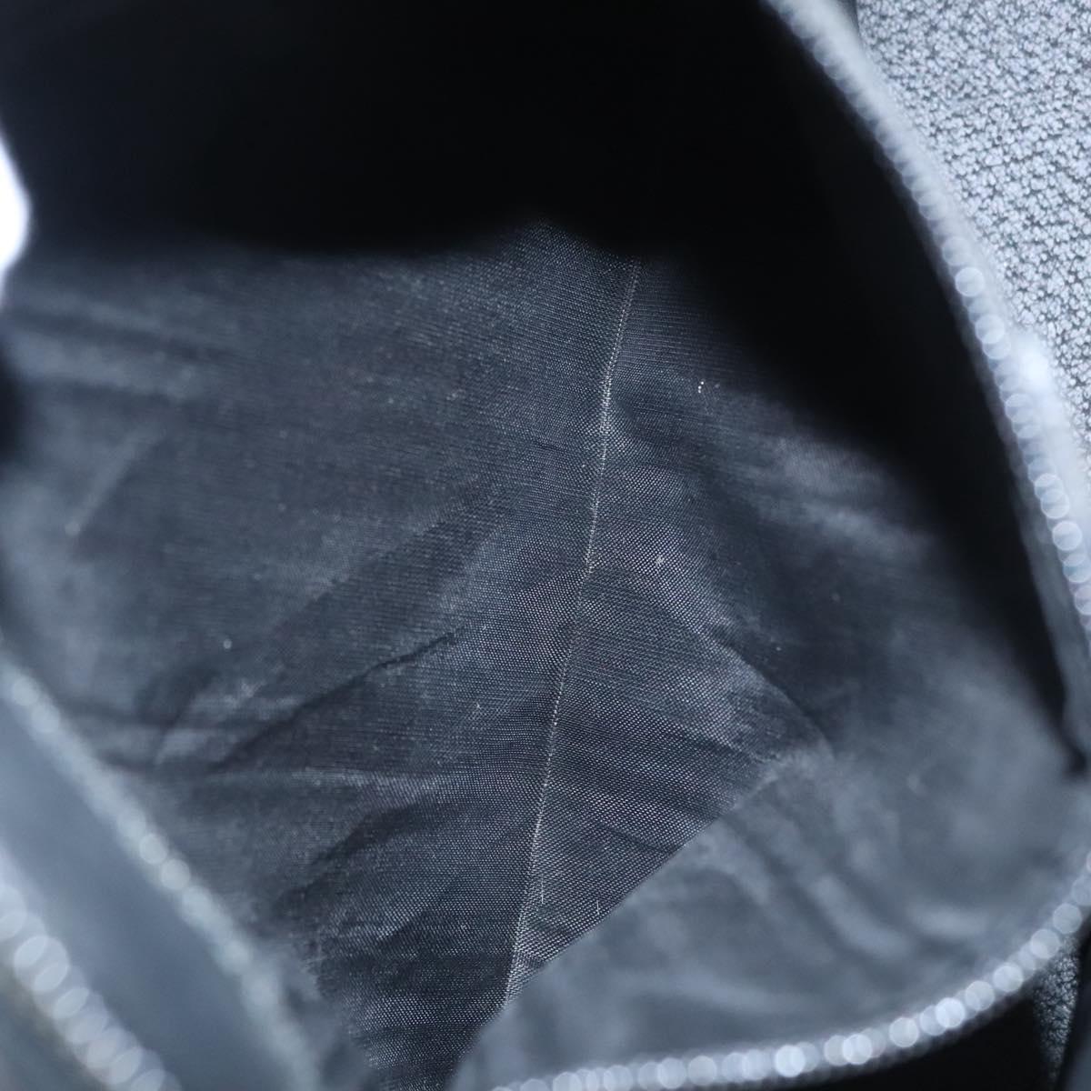 CELINE Hand Bag Leather 2way Black Auth 114324V