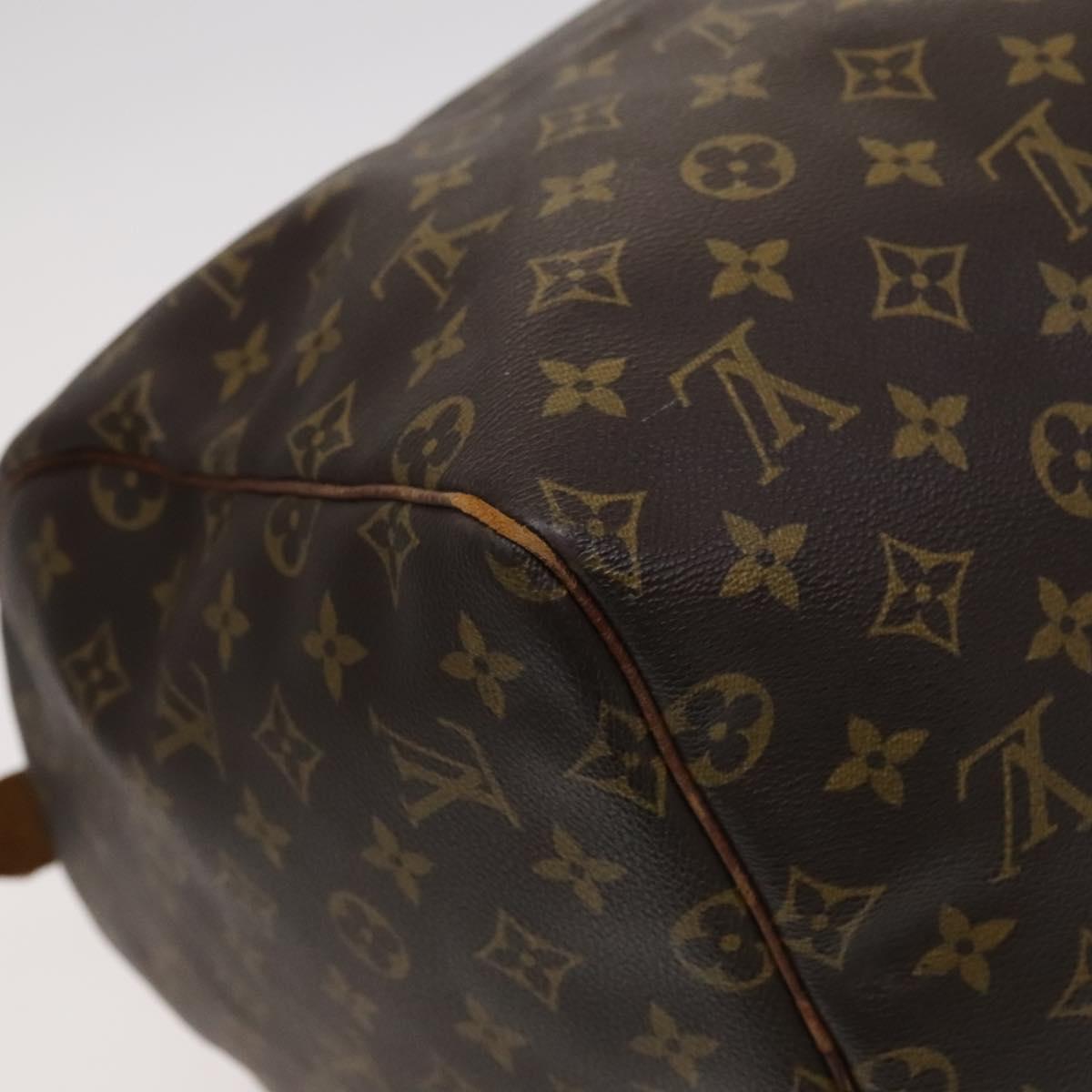 LOUIS VUITTON Monogram Keepall 55 Boston Bag M41424 LV Auth 114444