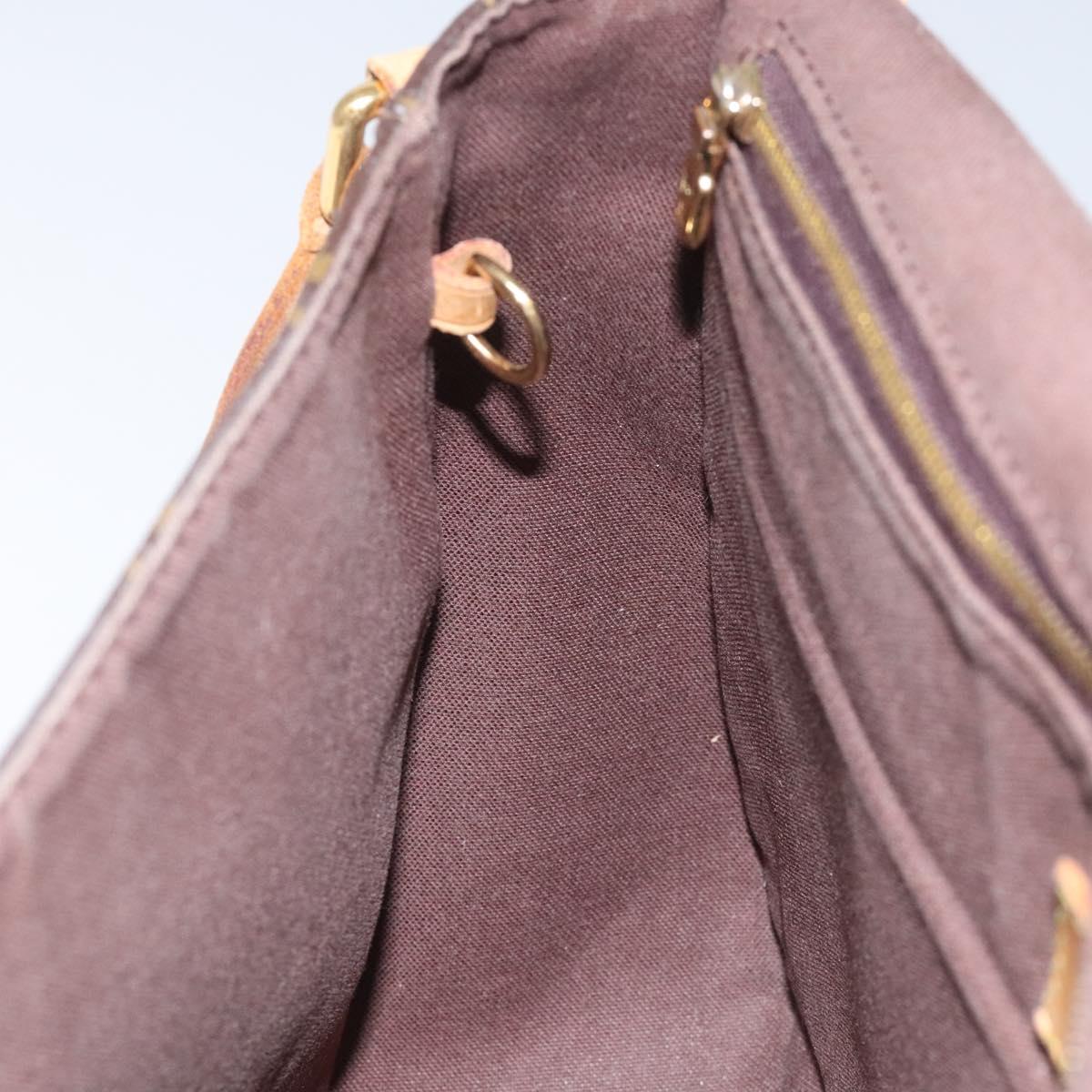 LOUIS VUITTON Monogram Menilmontant MM Shoulder Bag M40473 LV Auth 114445