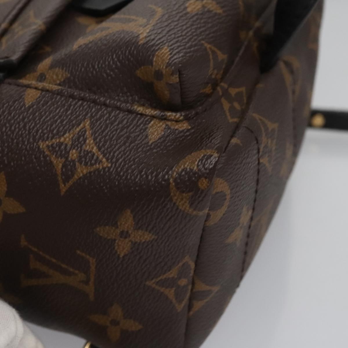 LOUIS VUITTON Monogram Palm Springs MINI Backpack M44873 LV Auth 114450V