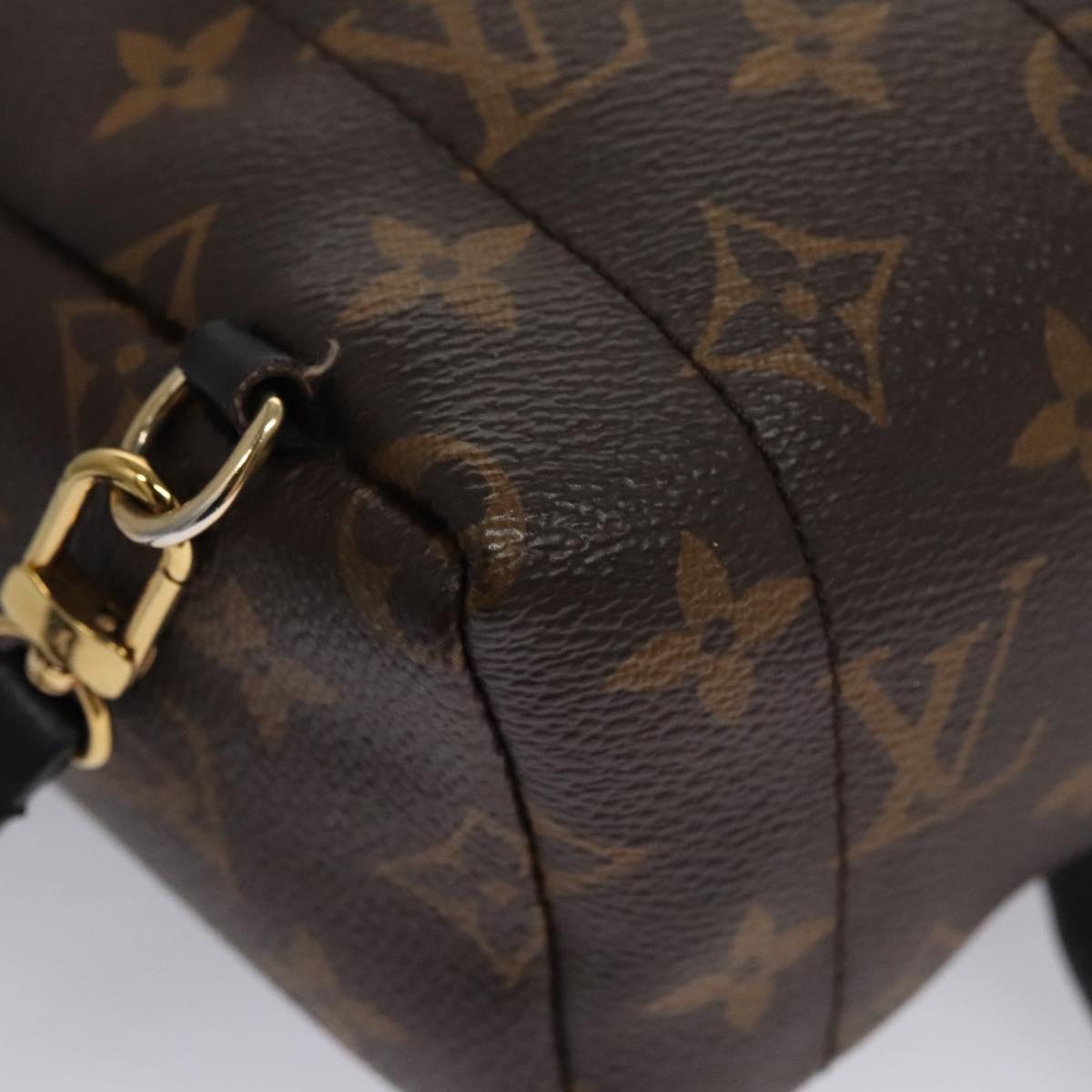 LOUIS VUITTON Monogram Palm Springs MINI Backpack M44873 LV Auth 114450V