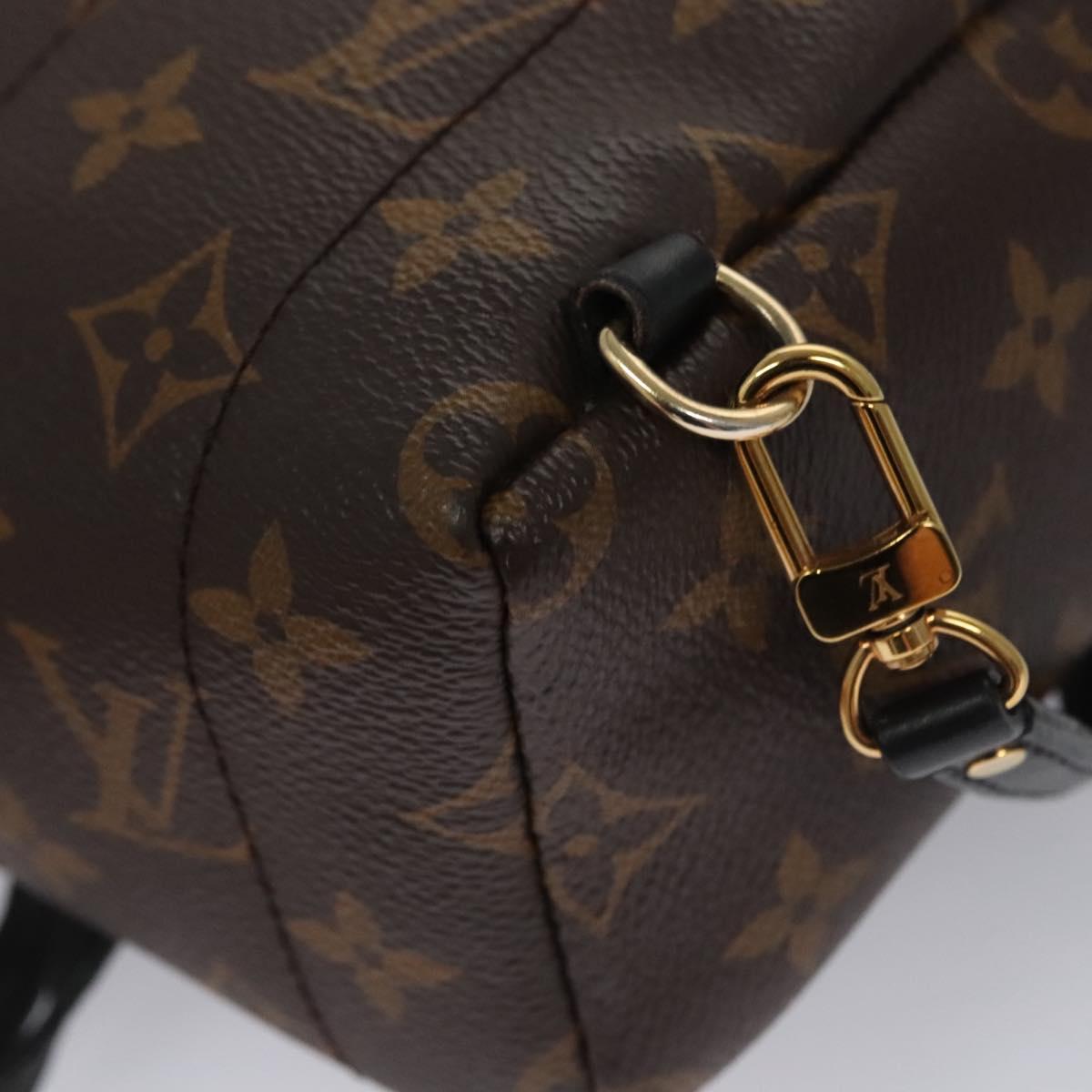 LOUIS VUITTON Monogram Palm Springs MINI Backpack M44873 LV Auth 114450V