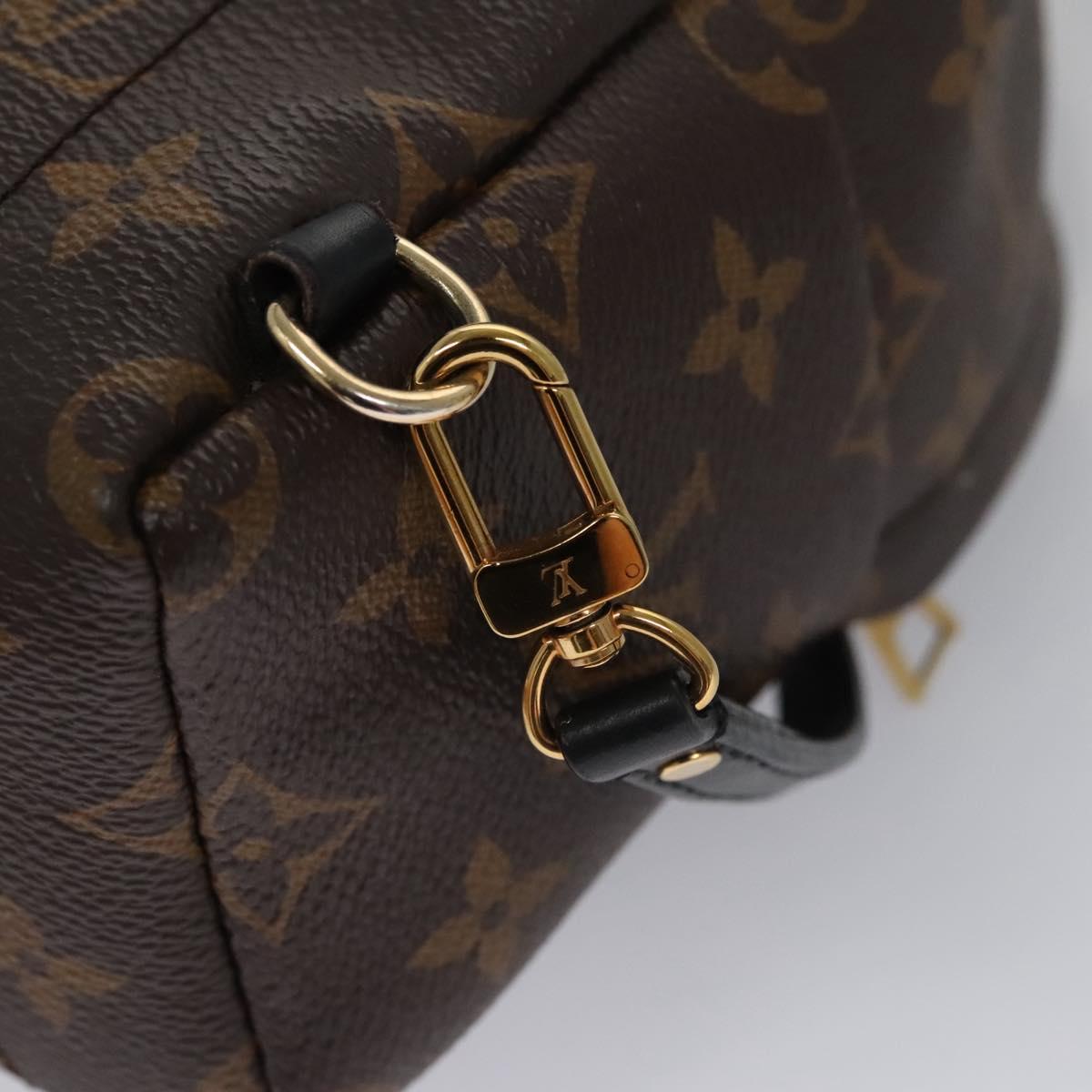 LOUIS VUITTON Monogram Palm Springs MINI Backpack M44873 LV Auth 114450V