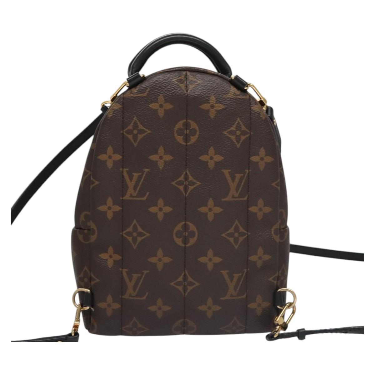 LOUIS VUITTON Monogram Palm Springs MINI Backpack M44873 LV Auth 114450V