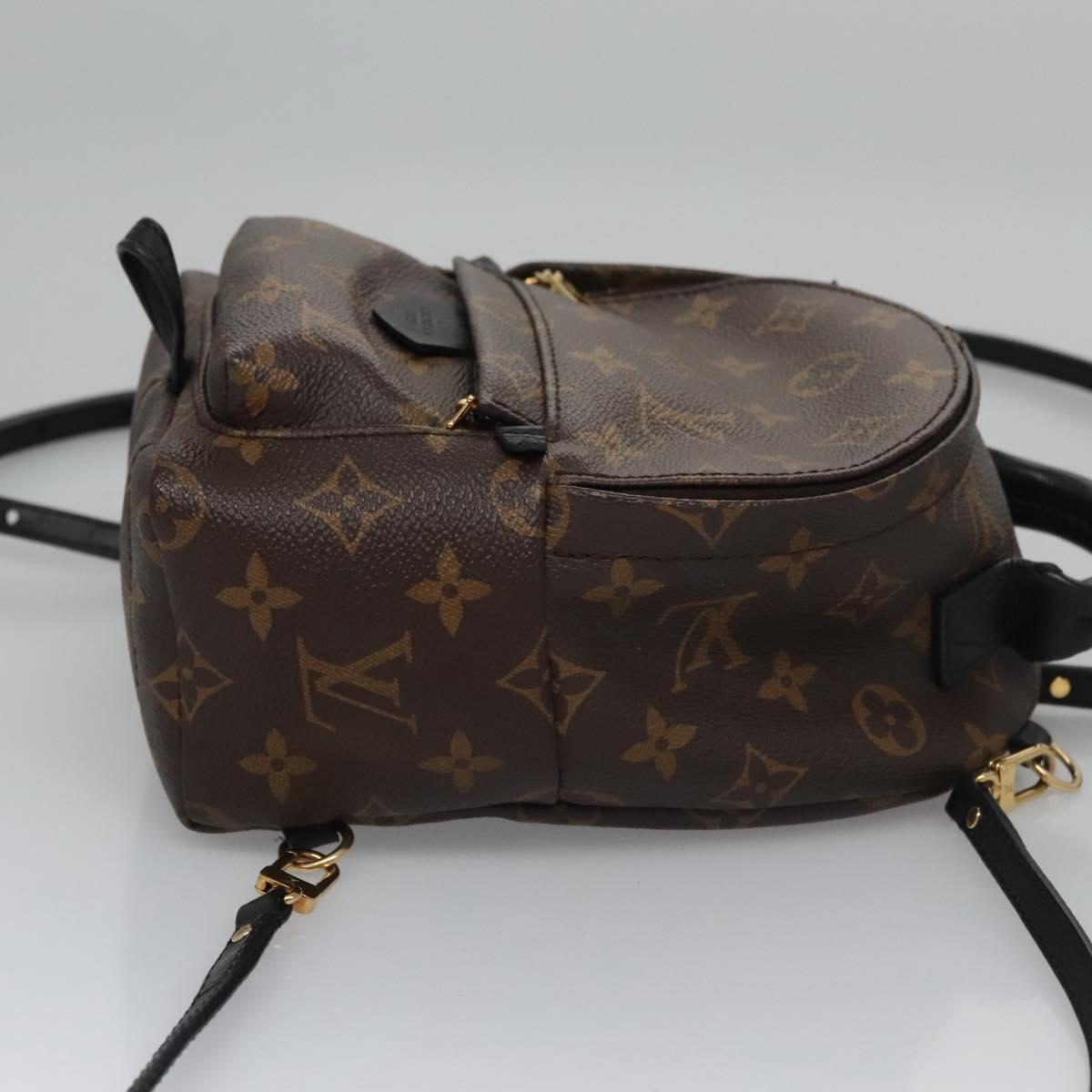 LOUIS VUITTON Monogram Palm Springs MINI Backpack M44873 LV Auth 114450V