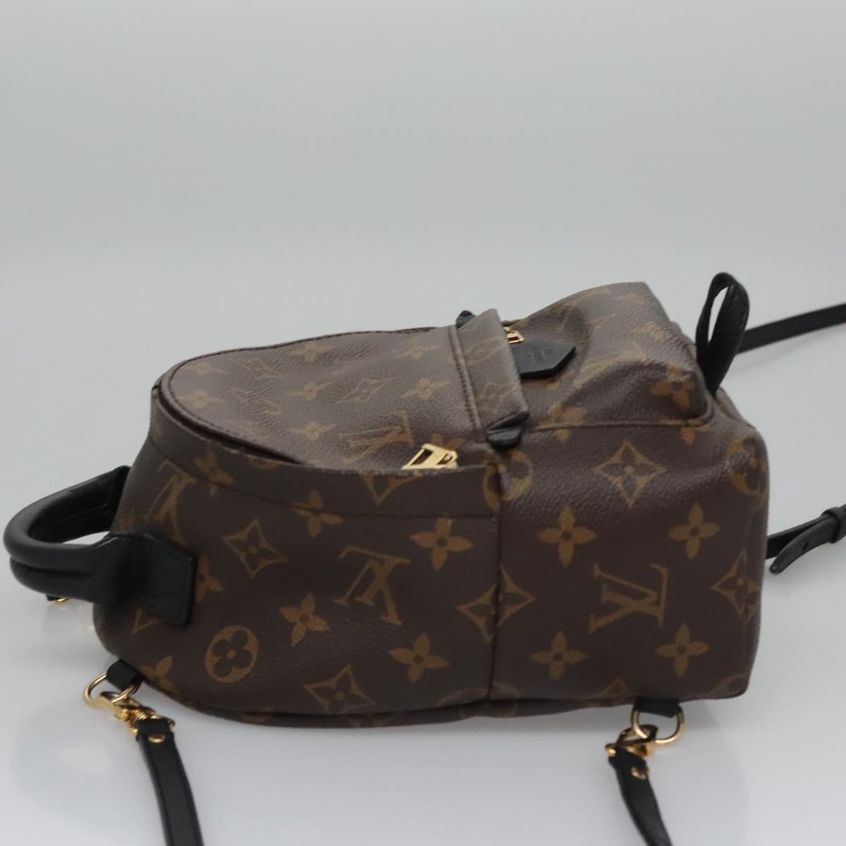 LOUIS VUITTON Monogram Palm Springs MINI Backpack M44873 LV Auth 114450V