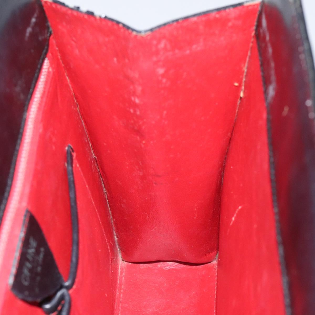 CELINE Shoulder Bag Leather Multicolor Auth 114456