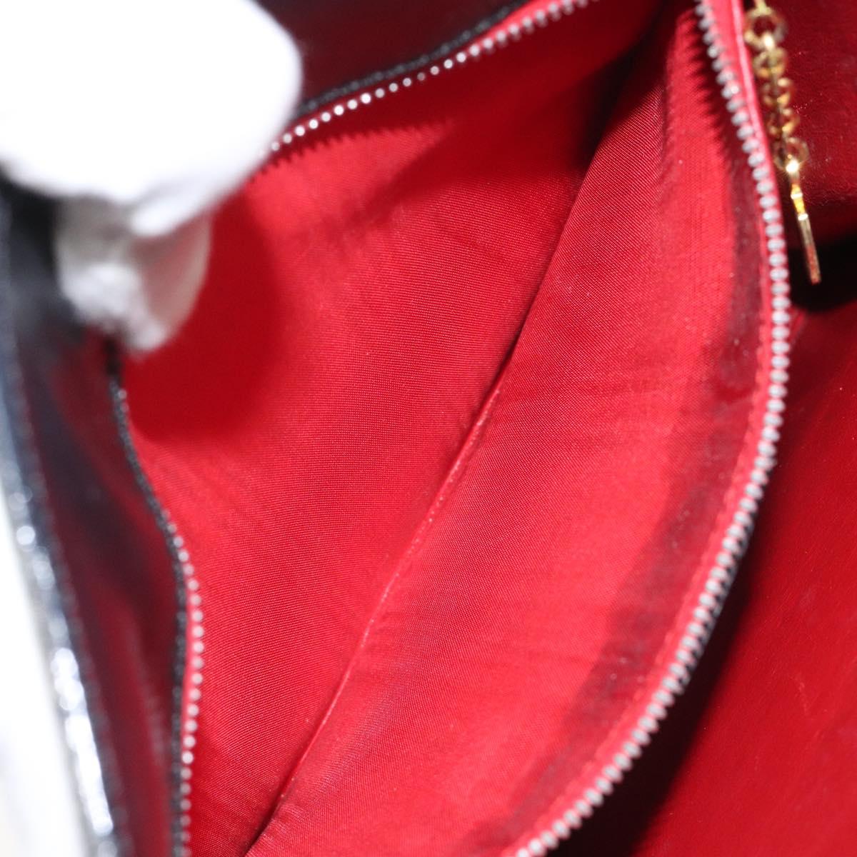 CELINE Shoulder Bag Leather Multicolor Auth 114456