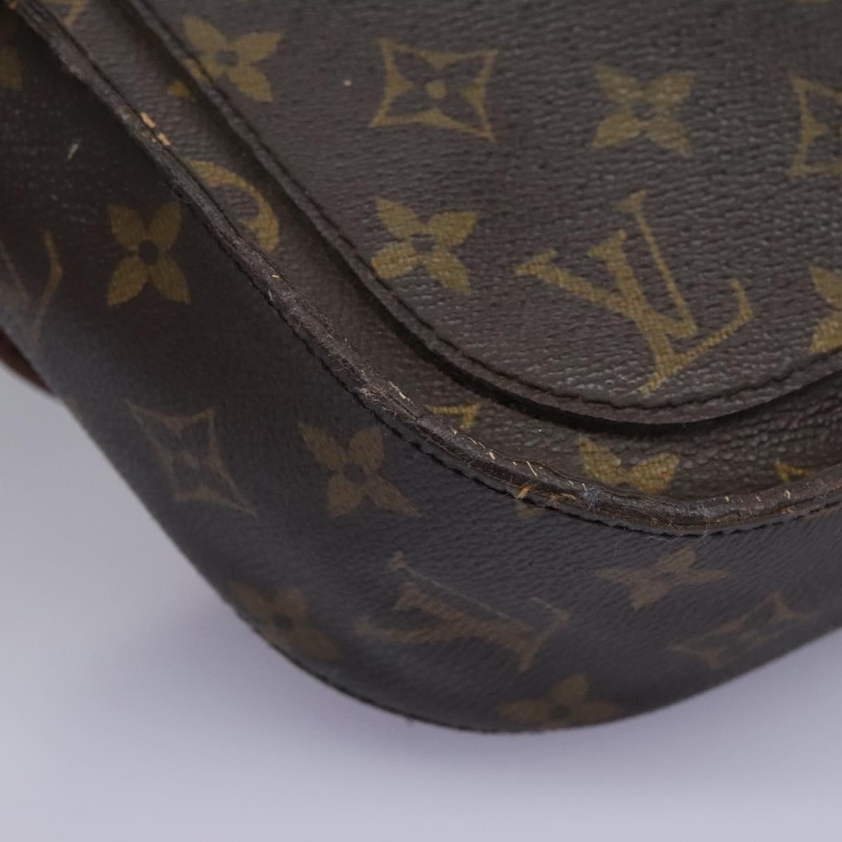 LOUIS VUITTON Monogram Saint Cloud GM Shoulder Bag M51242 LV Auth 114493