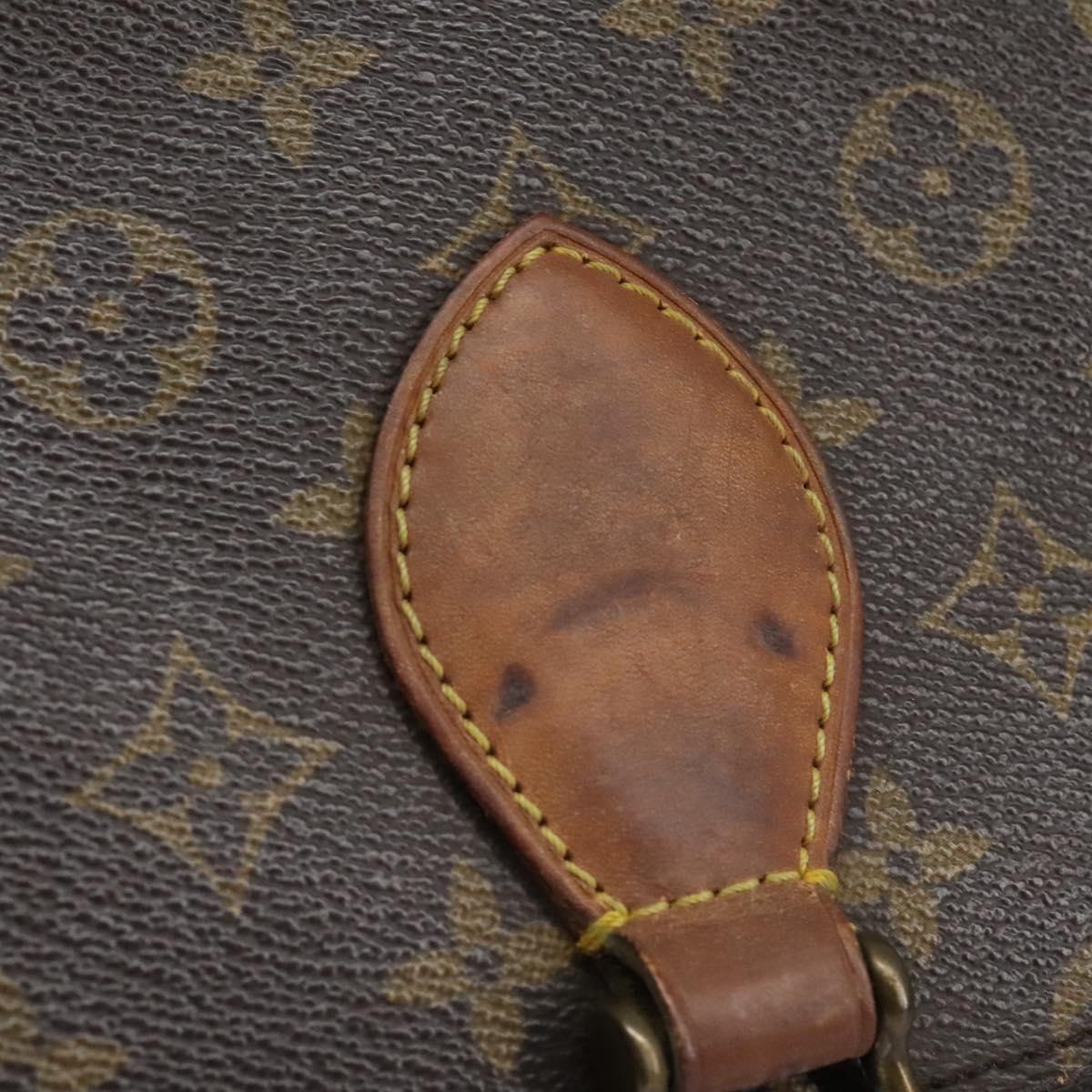 LOUIS VUITTON Monogram Saint Cloud GM Shoulder Bag M51242 LV Auth 114493