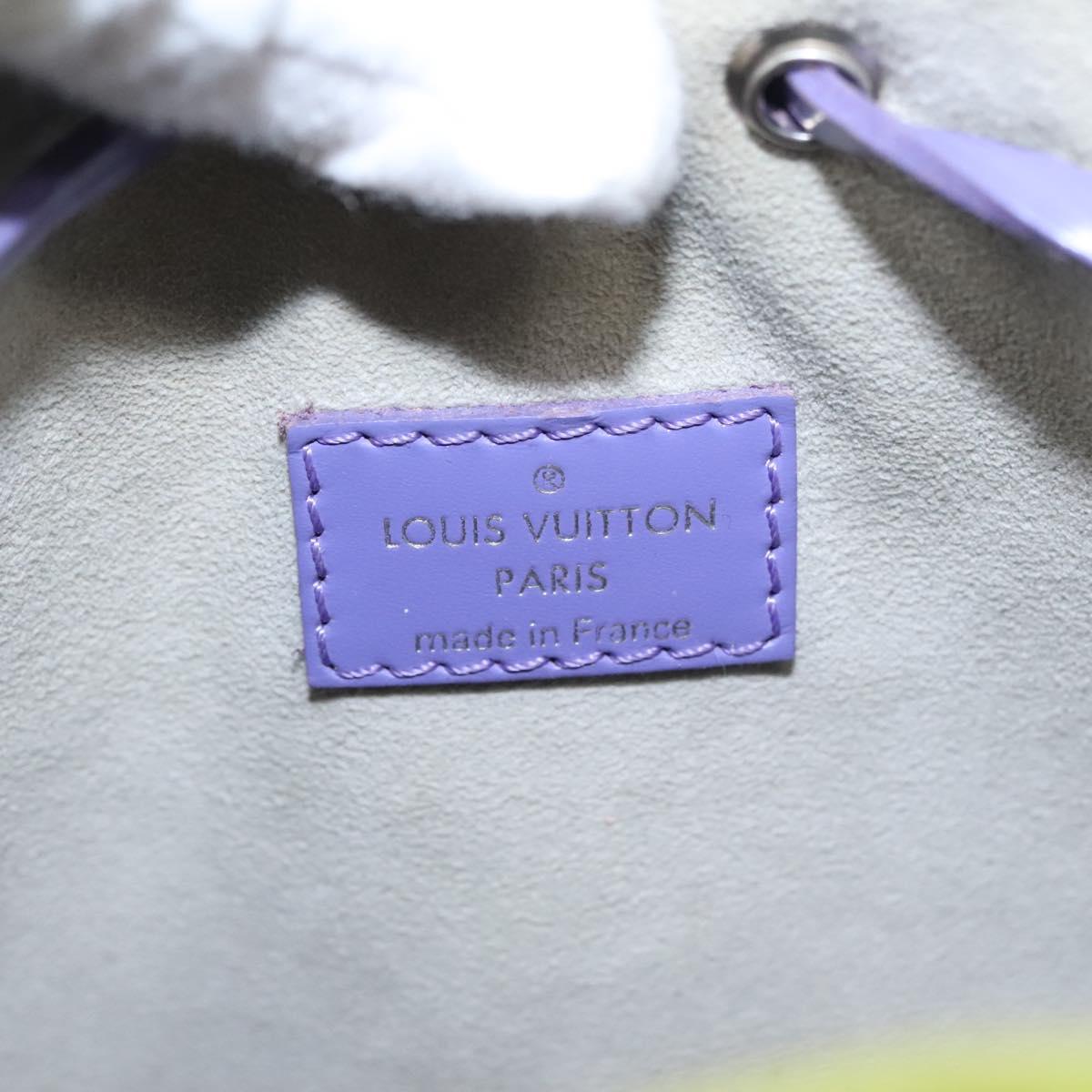 LOUIS VUITTON Epi Nanonoe Shoulder Bag Yellow M42501 LV Auth 114521V