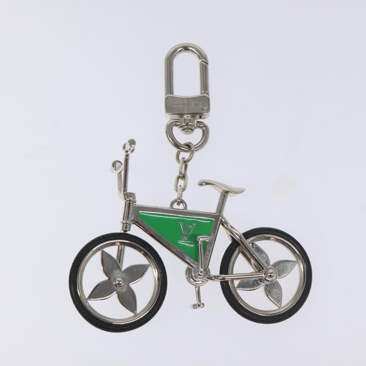 LOUIS VUITTON Bijoux Sac Bike Charm metal Silver M77148 LV Auth 114565SAM