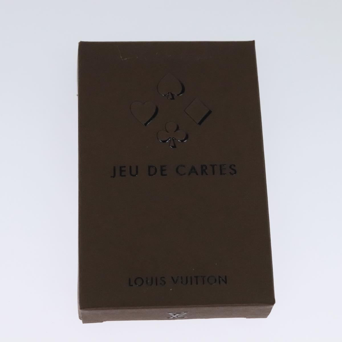LOUIS VUITTON Playing Cards 3 Set Red Blue yellow LV Auth 114583SM