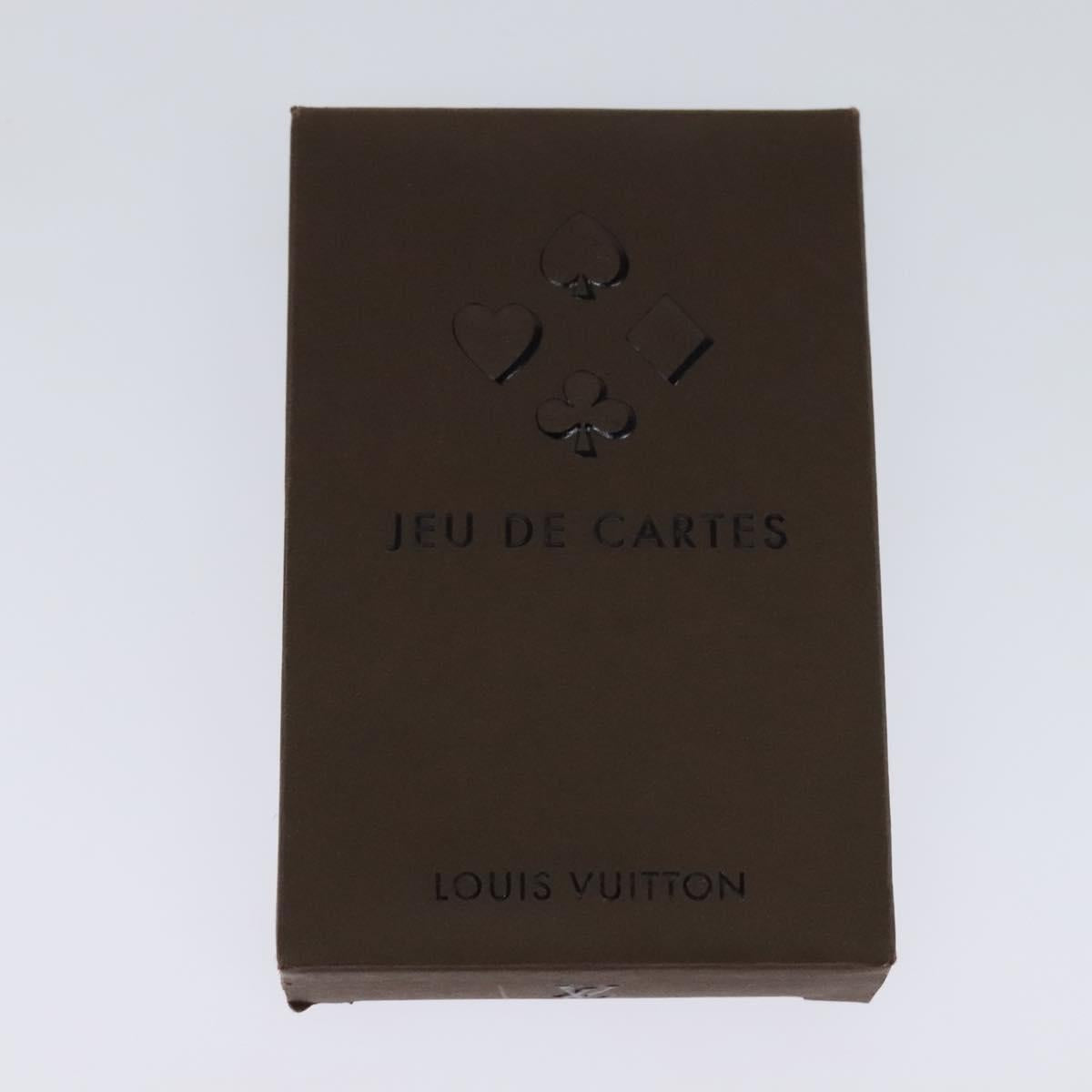 LOUIS VUITTON Playing Cards 3Set Red Blue yellow LV Auth 114583S