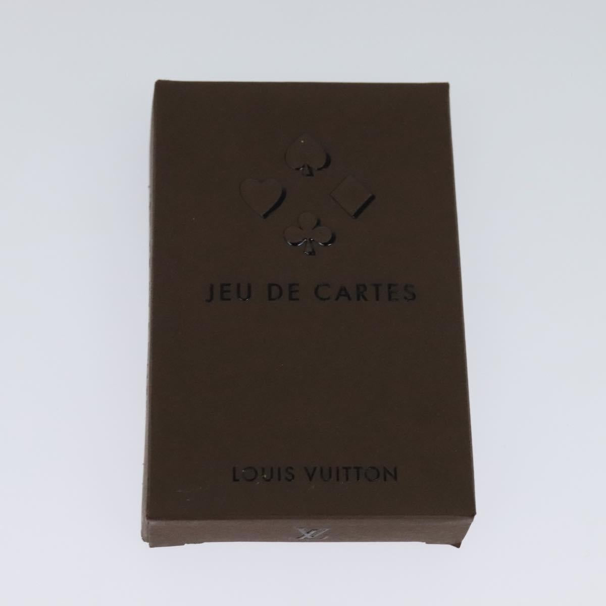 LOUIS VUITTON Playing Cards 3 Set Red Blue yellow LV Auth 114583SM