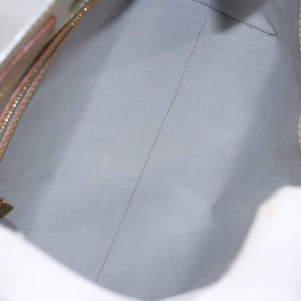LOUIS VUITTON Monogram Vernis Reade PM Hand Bag Gris M91145 LV Auth 114609