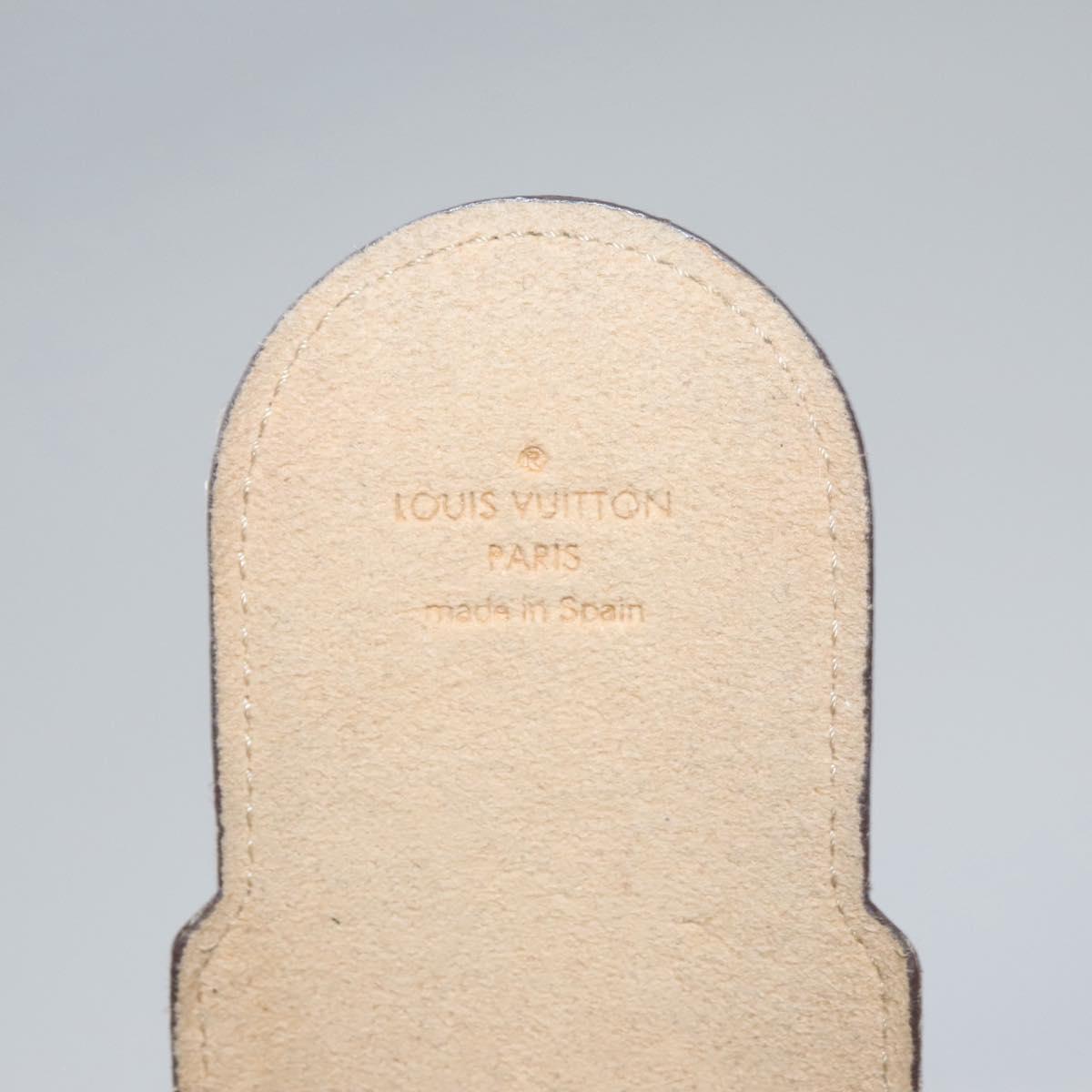 LOUIS VUITTON Monogram Etui Lunette Simple Glasses Case LV Auth 114639