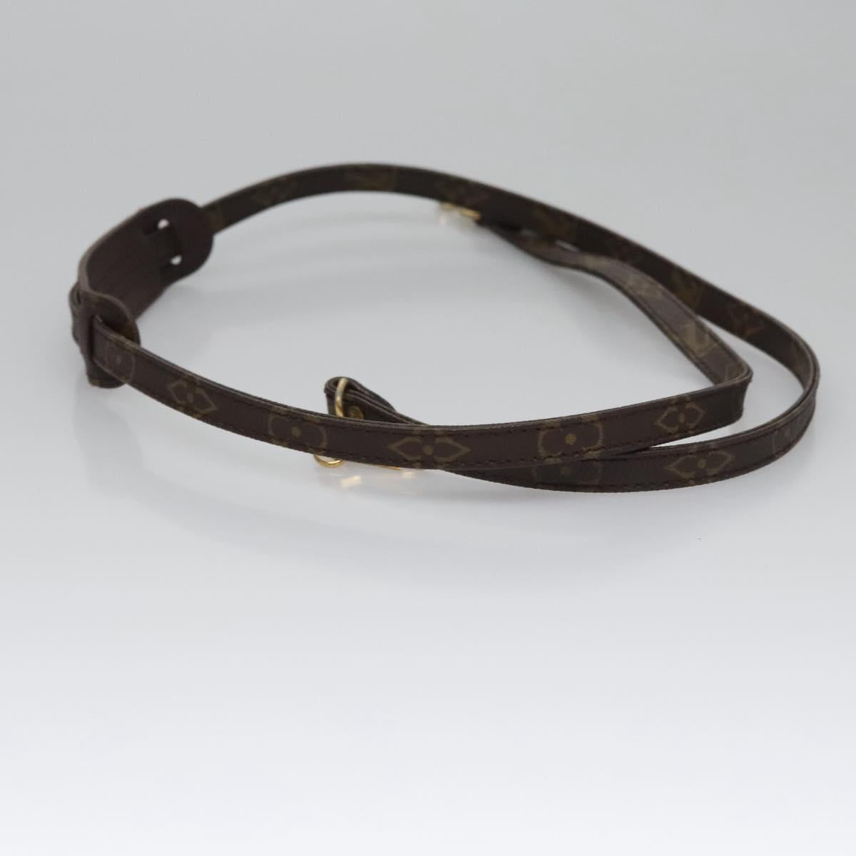 LOUIS VUITTON Monogram Shoulder Strap 46.9"""""""" LV Auth 114649