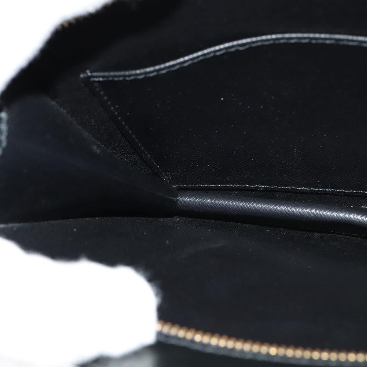 LOUIS VUITTON Epi Pochette Homme Clutch Bag Black Noir M52522 LV Auth 114672
