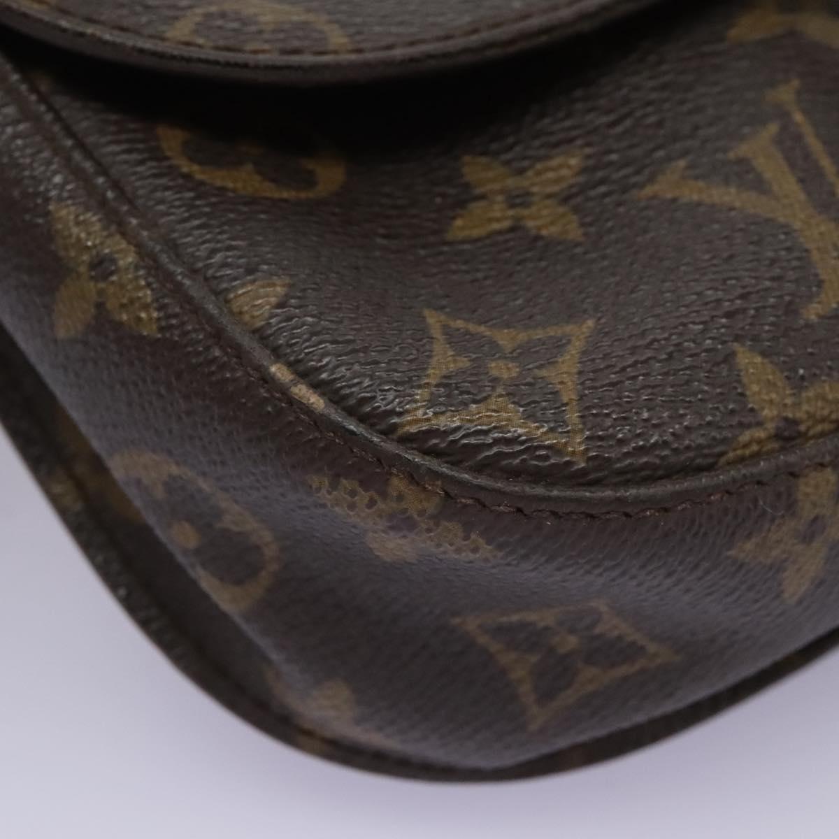 LOUIS VUITTON Monogram Saint Cloud MM Shoulder Bag M51243 LV Auth 114771