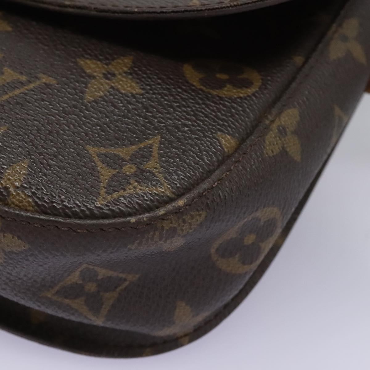 LOUIS VUITTON Monogram Saint Cloud MM Shoulder Bag M51243 LV Auth 114771