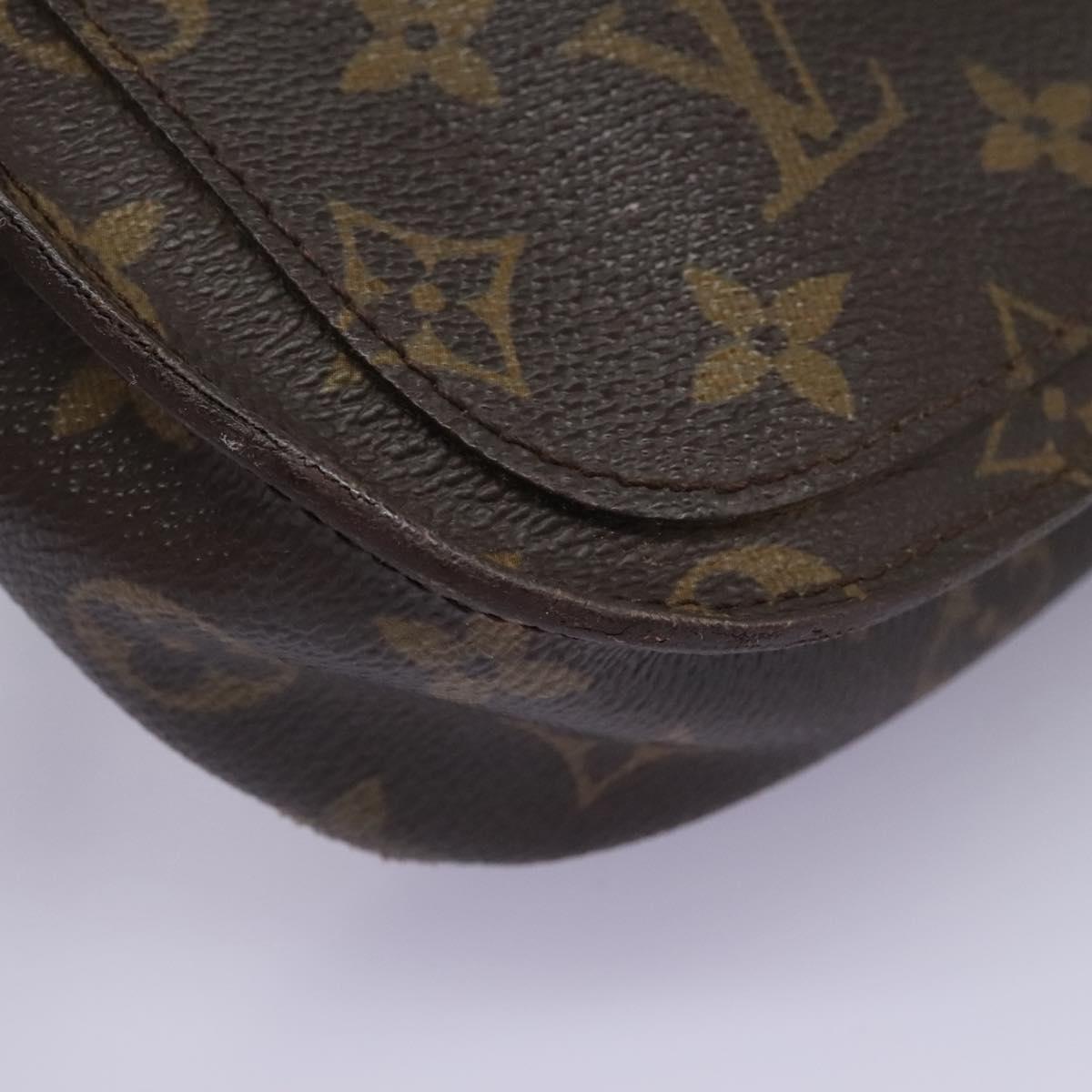 LOUIS VUITTON Monogram Saint Cloud MM Shoulder Bag M51243 LV Auth 114771