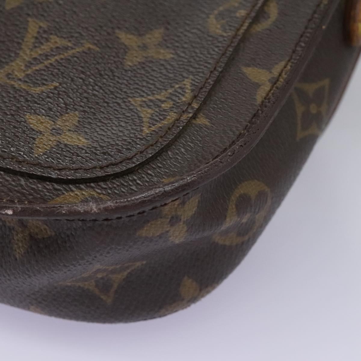 LOUIS VUITTON Monogram Saint Cloud MM Shoulder Bag M51243 LV Auth 114771