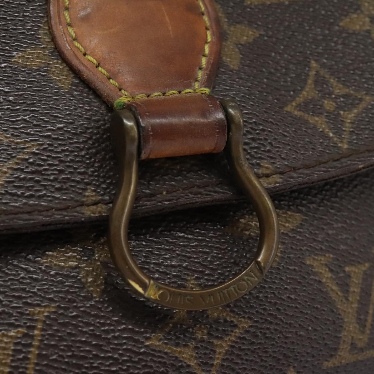 LOUIS VUITTON Monogram Saint Cloud MM Shoulder Bag M51243 LV Auth 114771