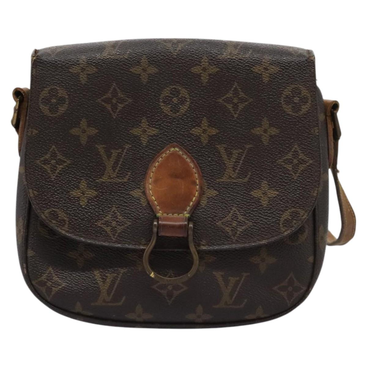 LOUIS VUITTON Monogram Saint Cloud MM Shoulder Bag M51243 LV Auth 114771