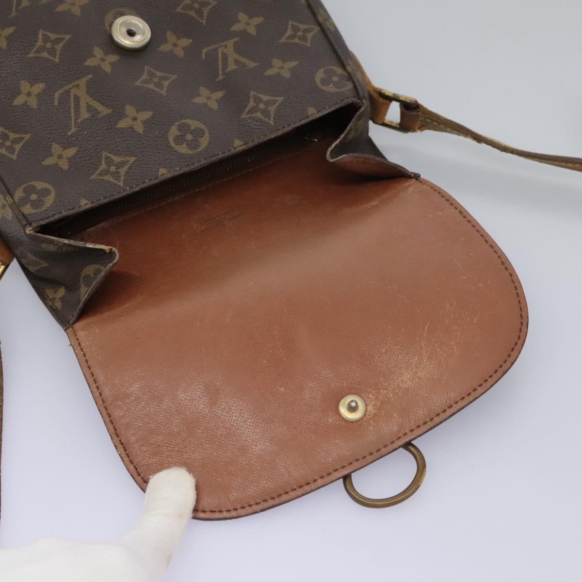 LOUIS VUITTON Monogram Saint Cloud MM Shoulder Bag M51243 LV Auth 114771