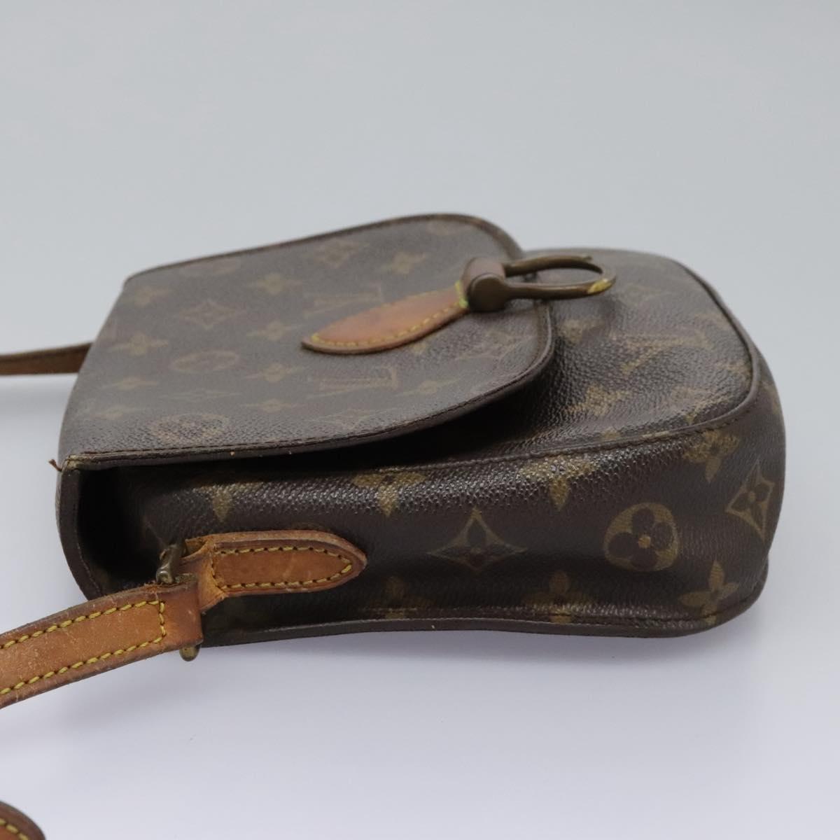 LOUIS VUITTON Monogram Saint Cloud MM Shoulder Bag M51243 LV Auth 114771
