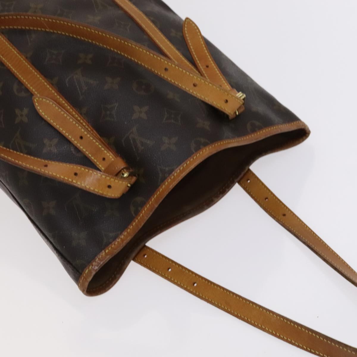 LOUIS VUITTON Monogram Bucket GM Shoulder Bag M42236 LV Auth 114773
