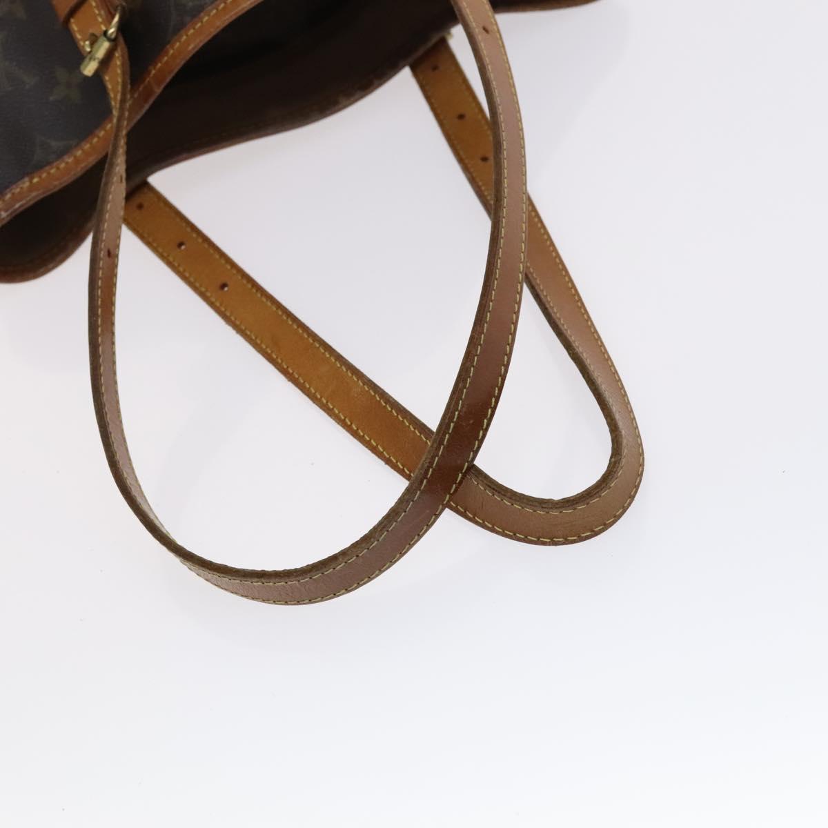 LOUIS VUITTON Monogram Bucket GM Shoulder Bag M42236 LV Auth 114773